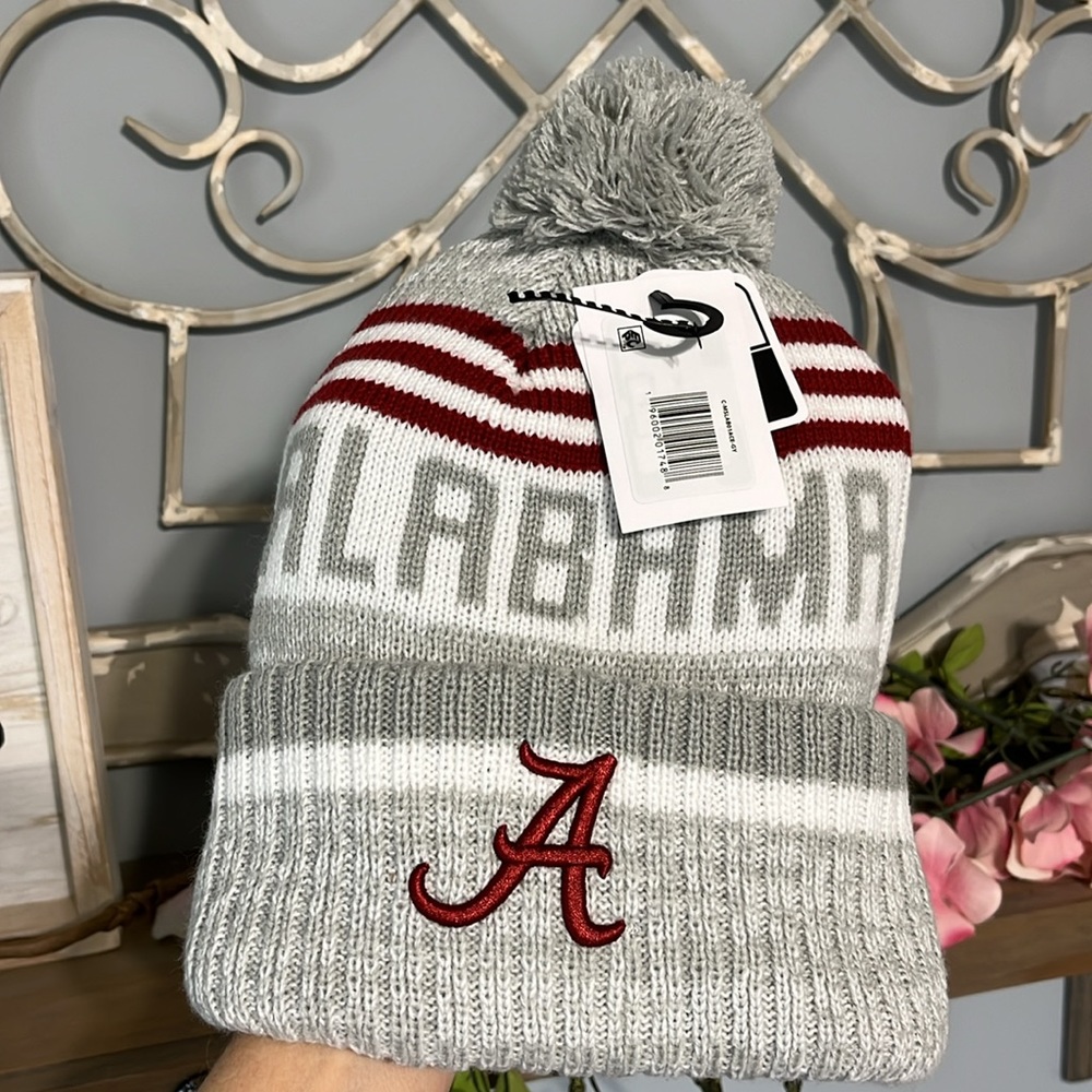 University of Alabama Beanie Winter Cap Acrylic Mens Womens New - Picture 3 of 13